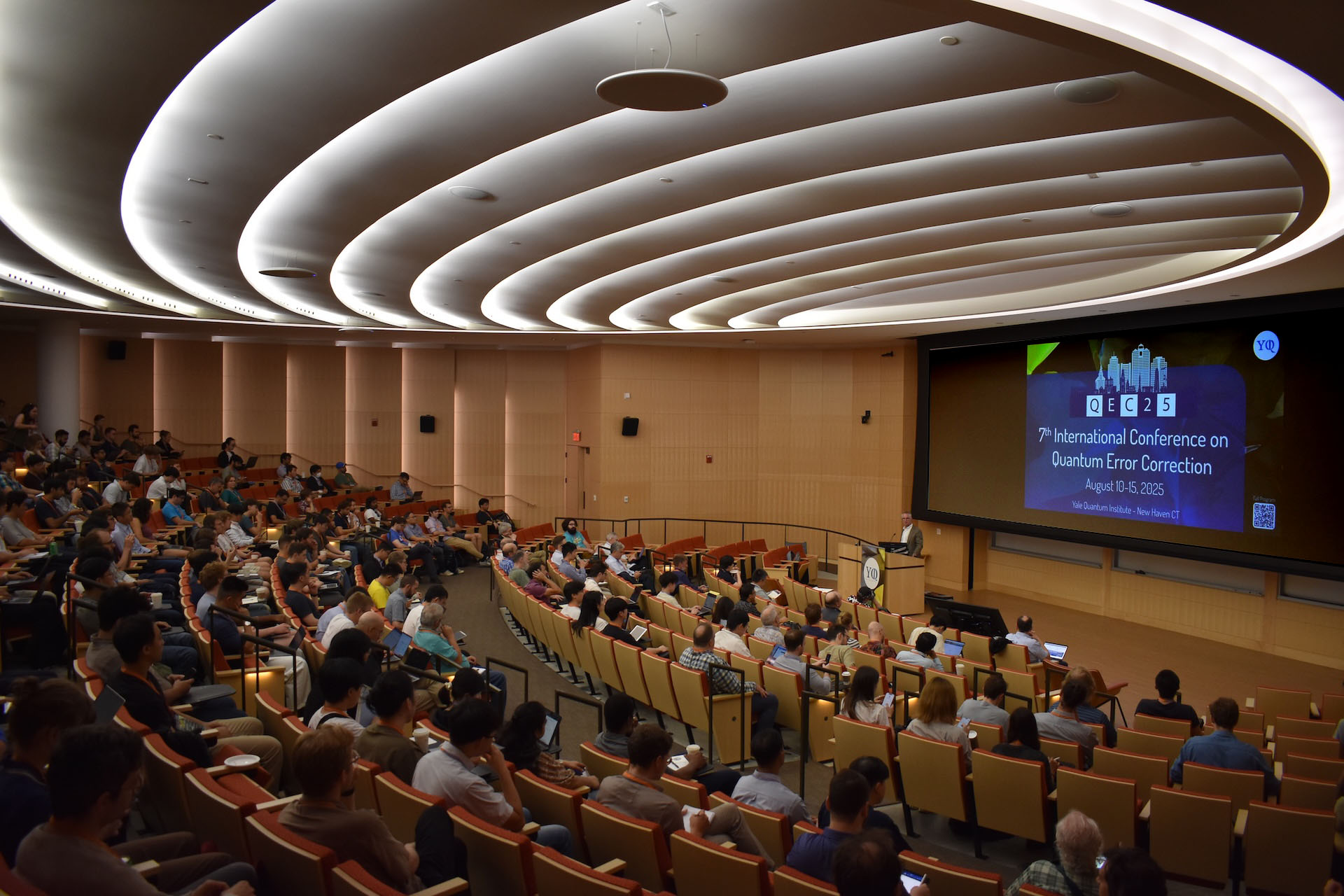 Attendees in auditorium
