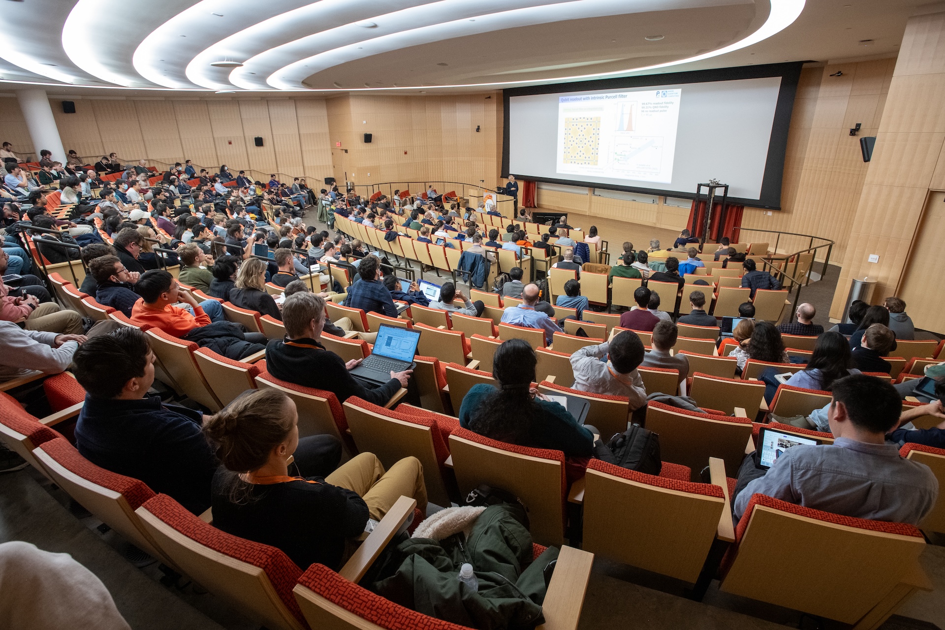 Attendees in auditorium